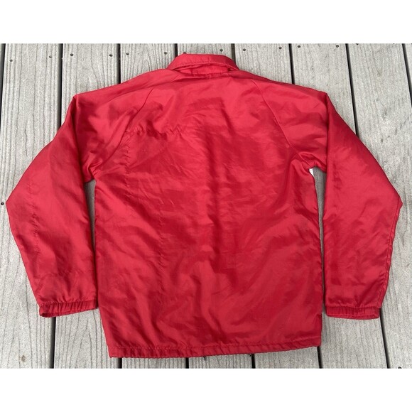 Vintage 70s Chalk Line Georgia Bulldogs UGA Lined Windbreaker Jacket M USA Made - Picture 14 of 16